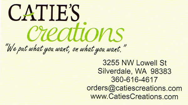 Catie's Creations Address